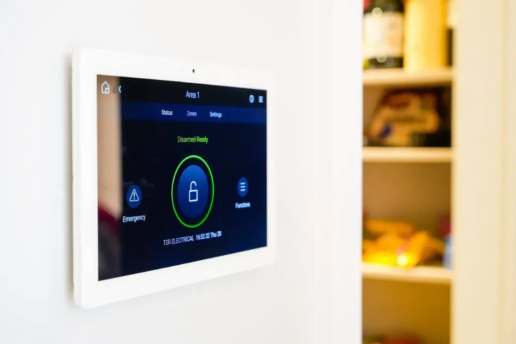 TSR Electrical Smart home Control 4 panel Security